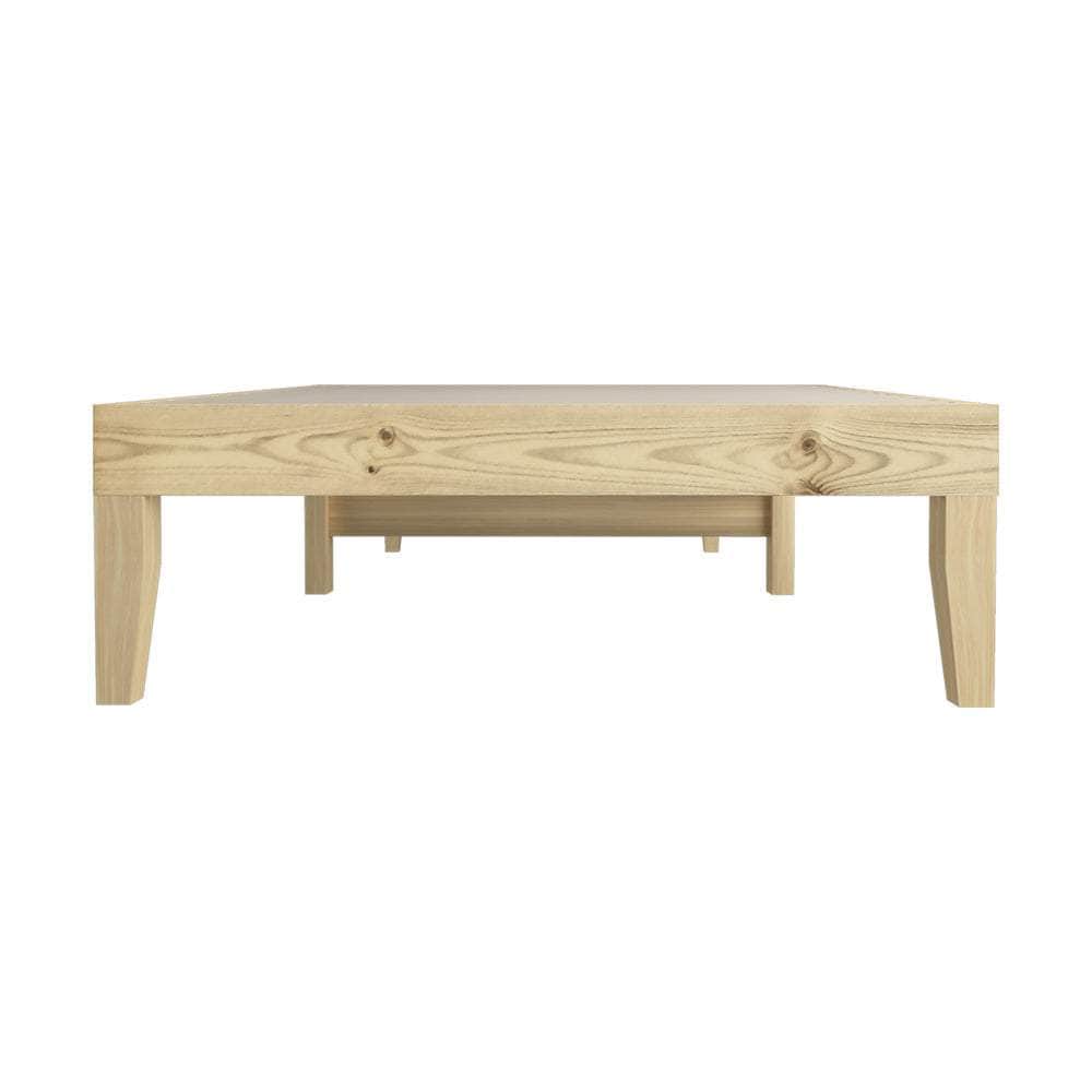 Bed Frame King Single Pine Wood Bed Base
