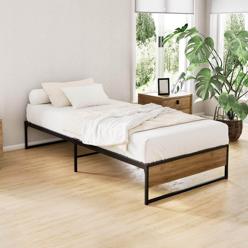 Bed Frame Metal Frame Bed Base OSLO - Single