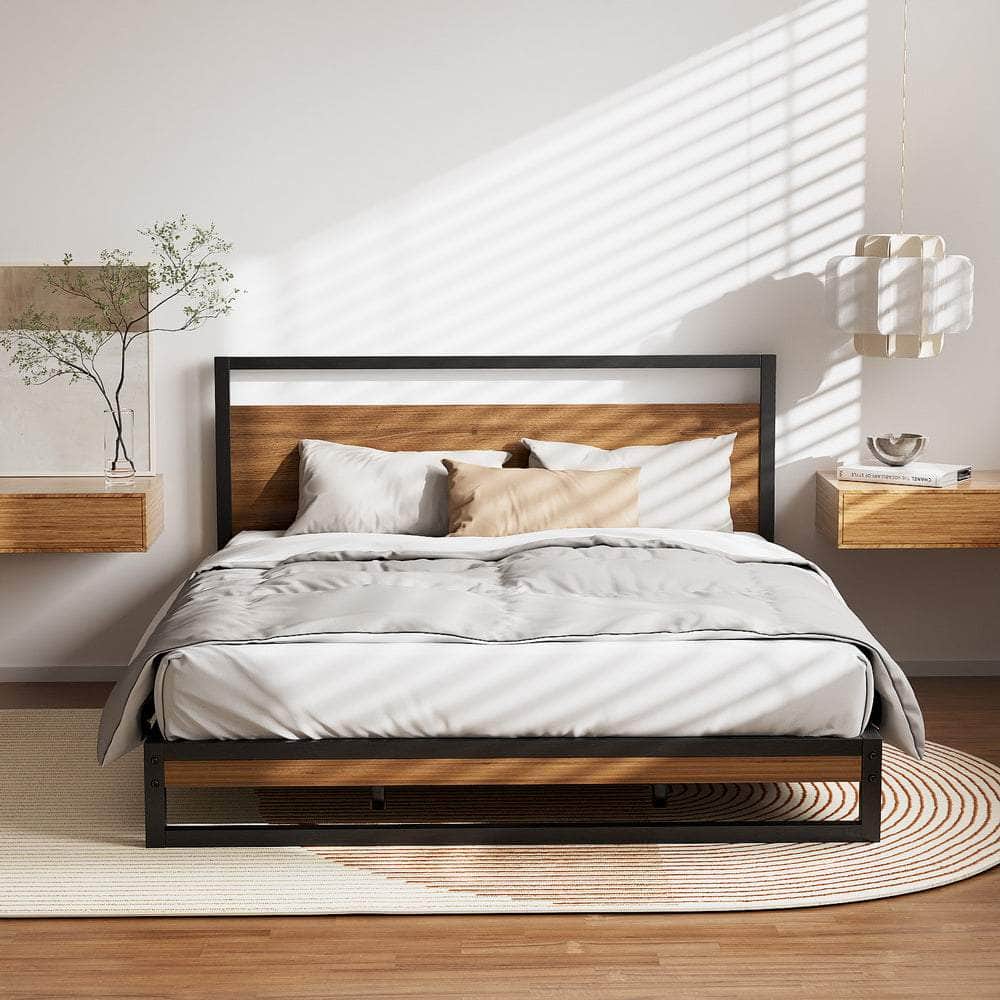 Bed Frame Queen Size Metal Bed Frame DANE
