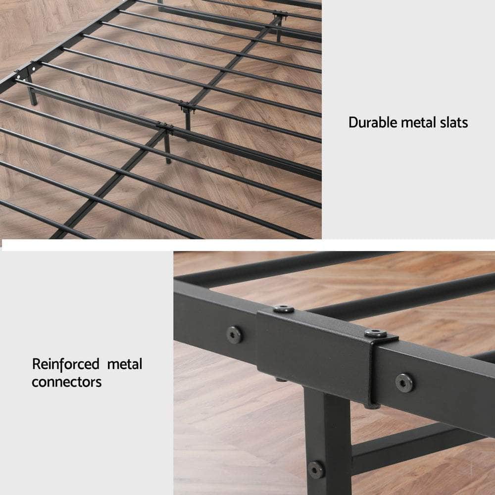 Bed Frame Queen Size Metal Bed Frame DANE