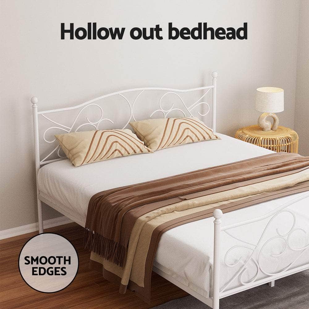 Bed Frame Queen Size Metal Bed Frame GROA