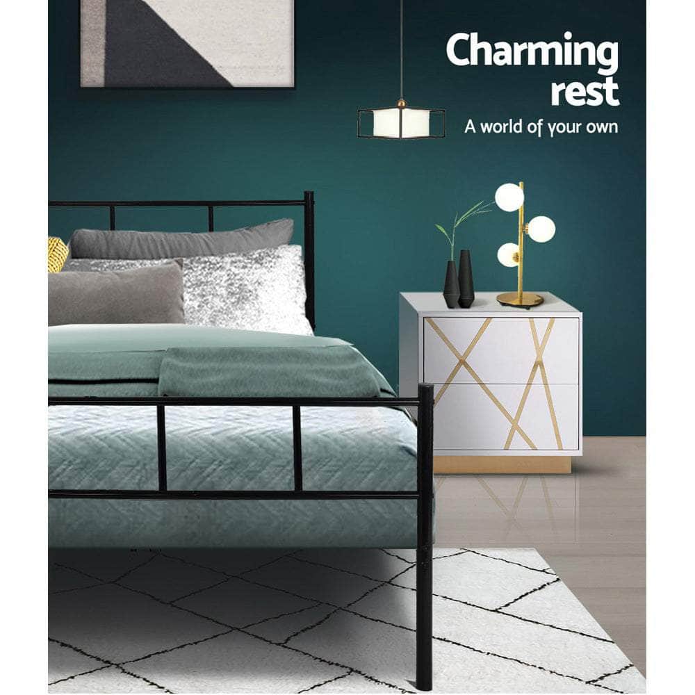 Bed Frame Single Metal Bed Frame SOL