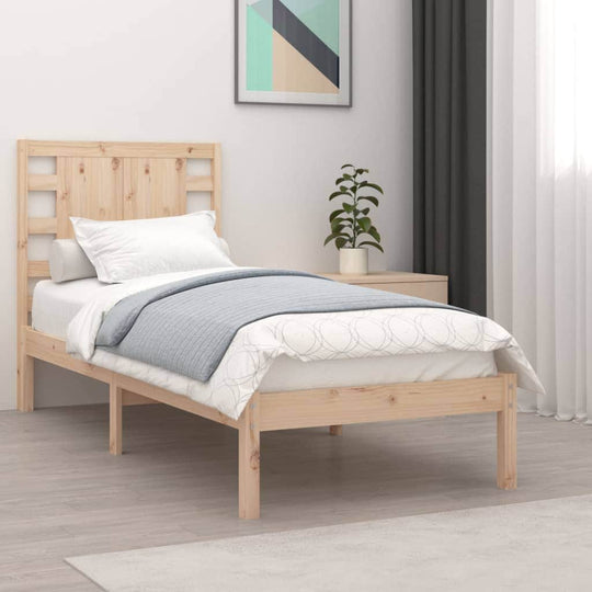 Bed Frame Solid Wood 3FT Single