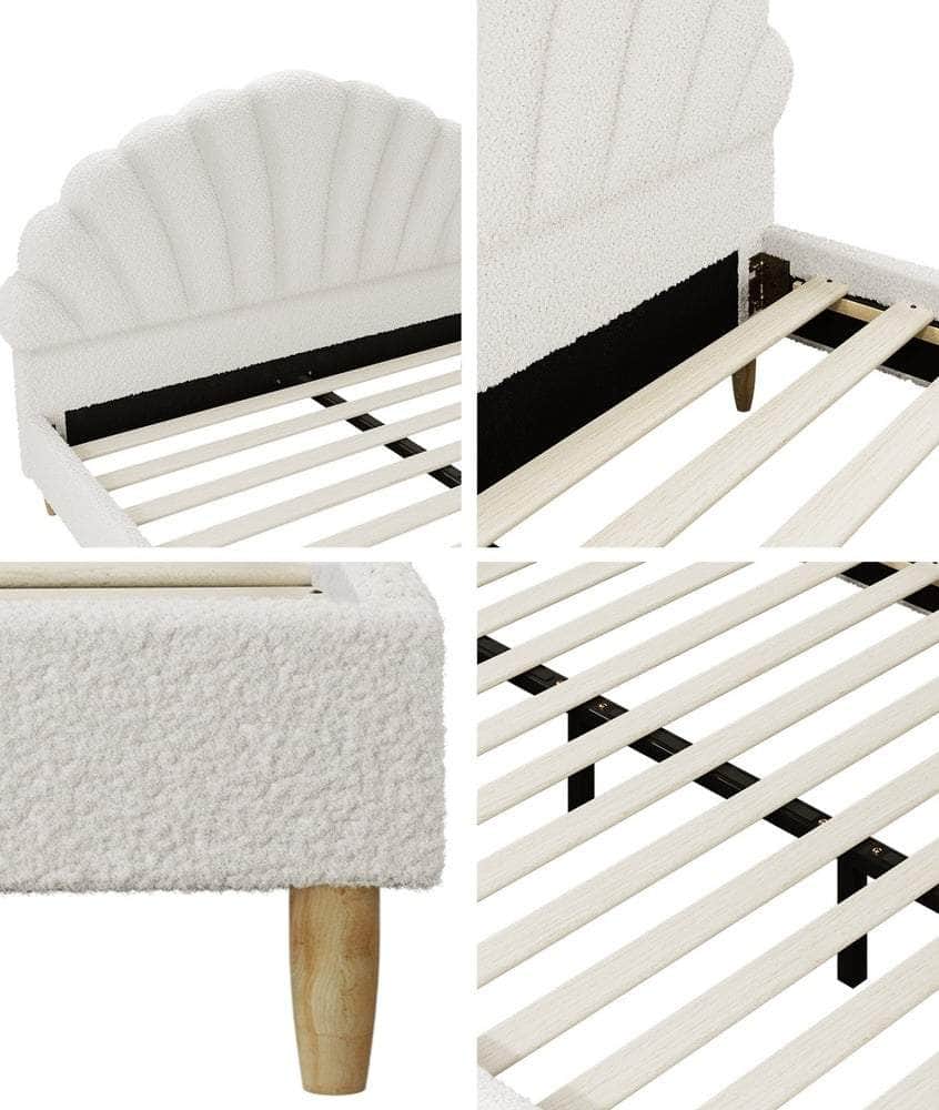 Bed Frame with Mattress Double Size
