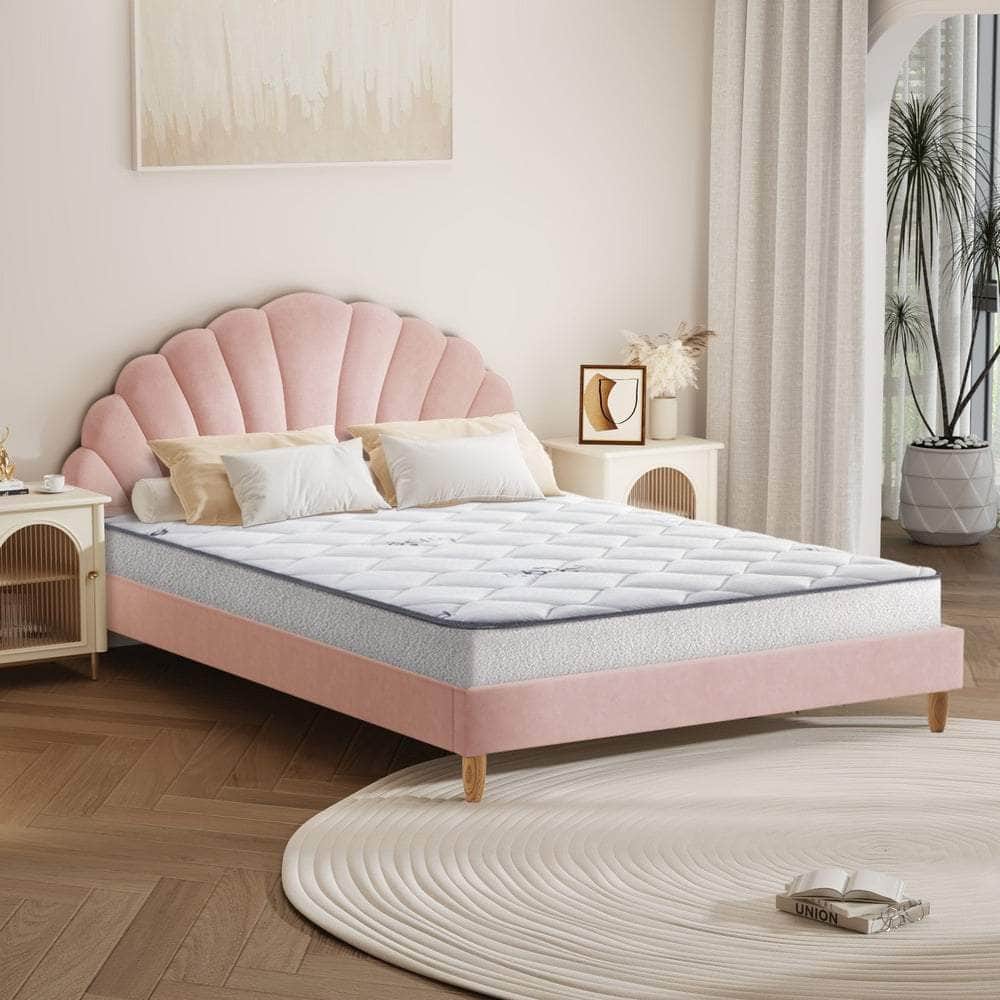 Bed Frame with Mattress Double Size