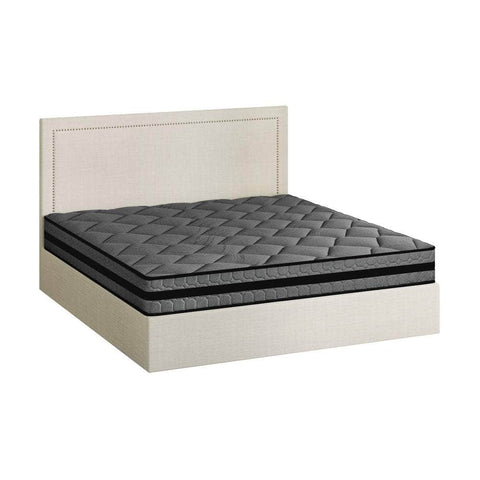 Bed Frame With Mattress Set Double & Queen Size Gas Lift Storage ADI
