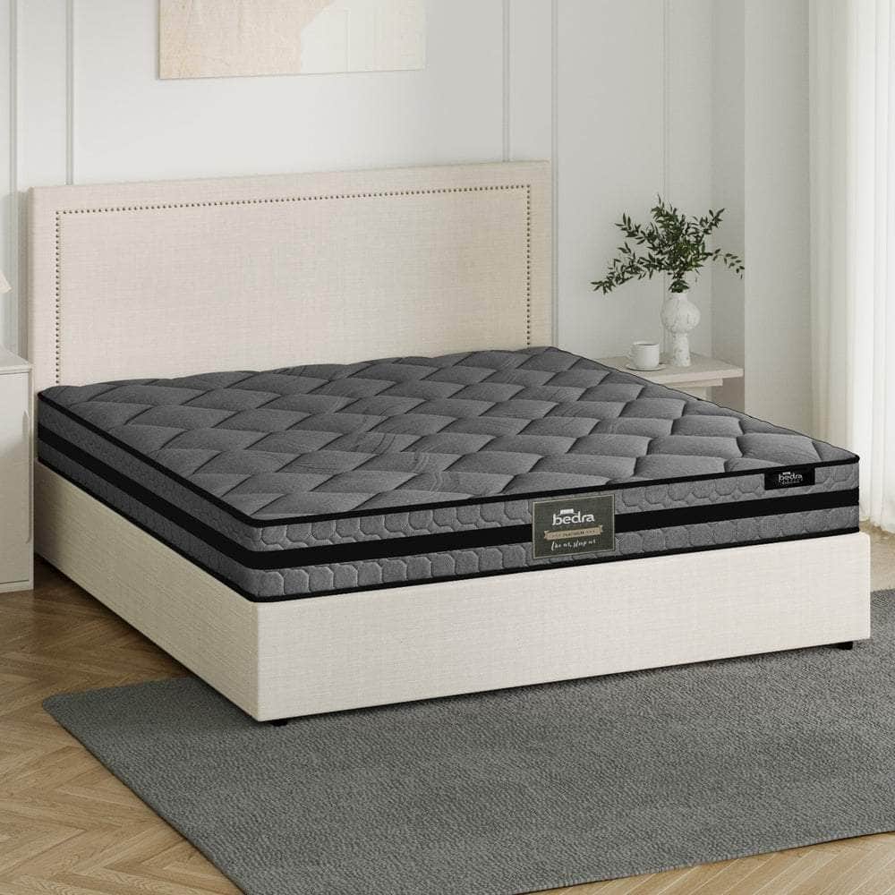 Bed Frame With Mattress Set King Size Gas Lift Storage ADI