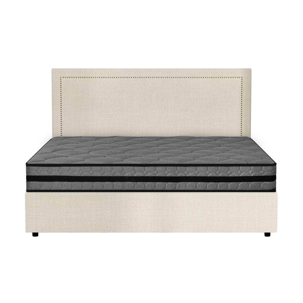 Bed Frame With Mattress Set King Size Gas Lift Storage ADI