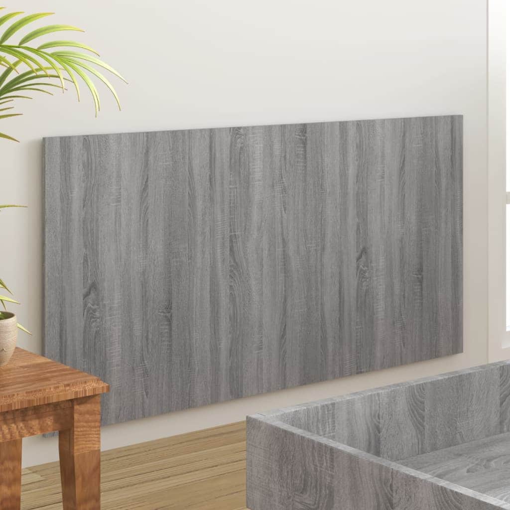 Headboards & Footboards - Bed Headboard Grey Sonoma Engineered Wood