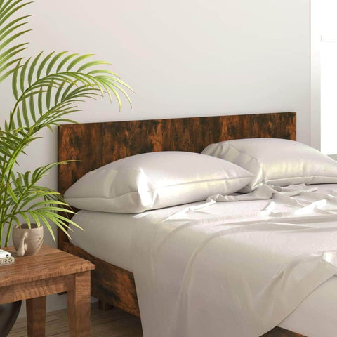 Bed Headboard - Smoked Oak Engineered Wood
