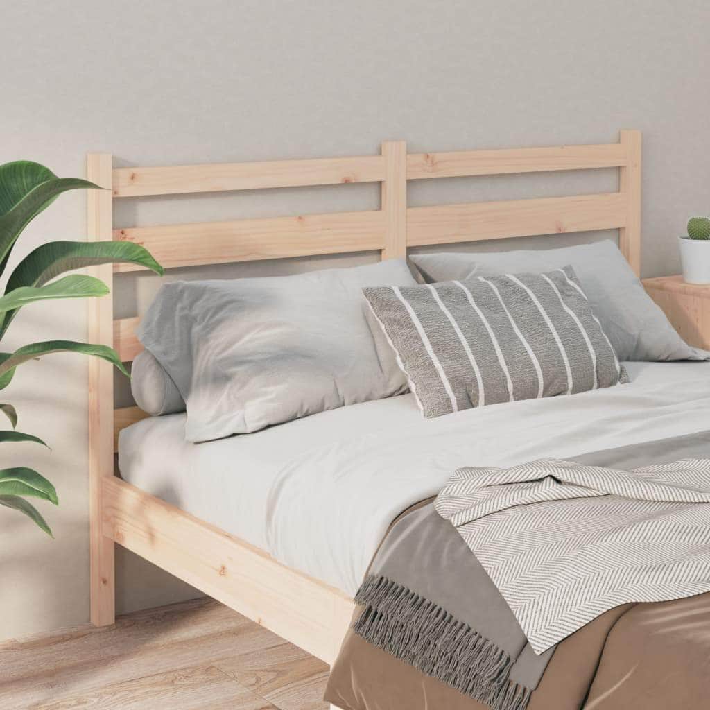 Bed Headboard -Solid Wood Pine