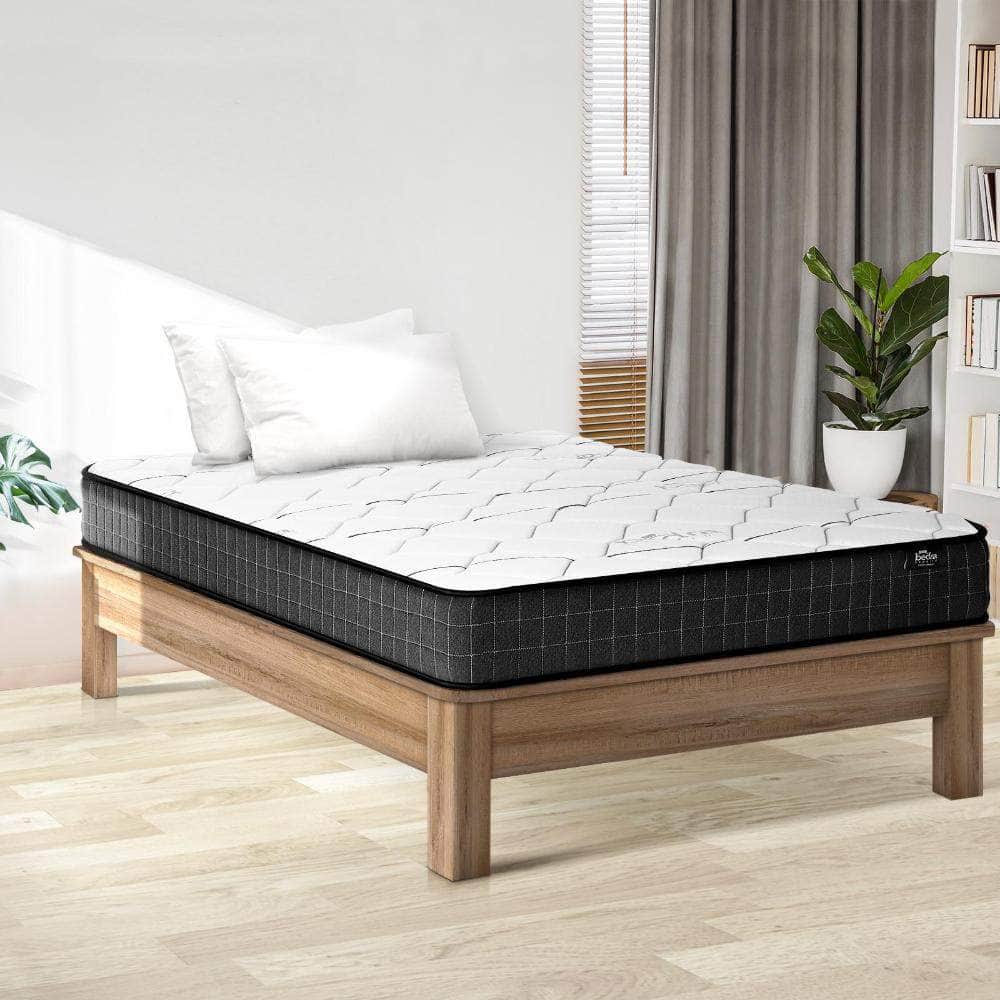 BEDDING 16cm Queen Mattress Bonnell Spring Medium Firm
