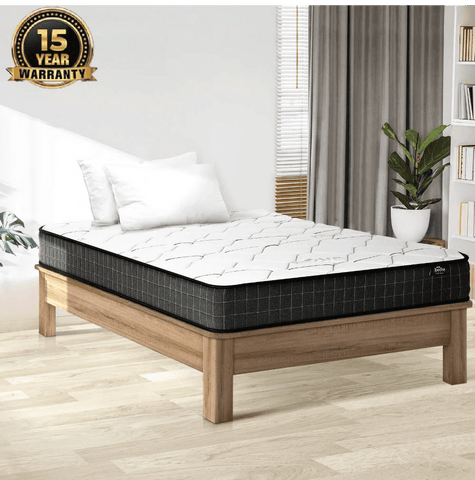 BEDDING 16cm Queen Mattress Bonnell Spring Medium Firm Q/D/KS