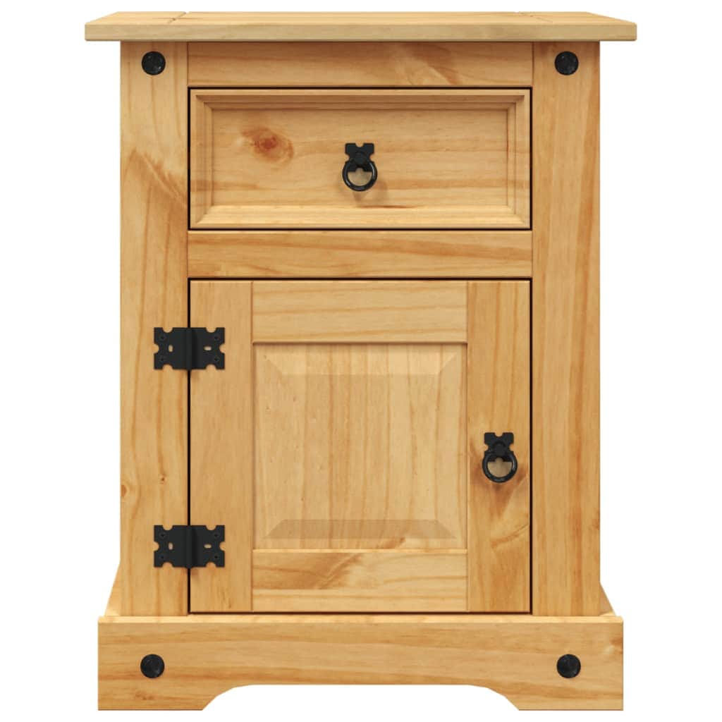 Bedside Cabinet Mexican Pine Corona Range