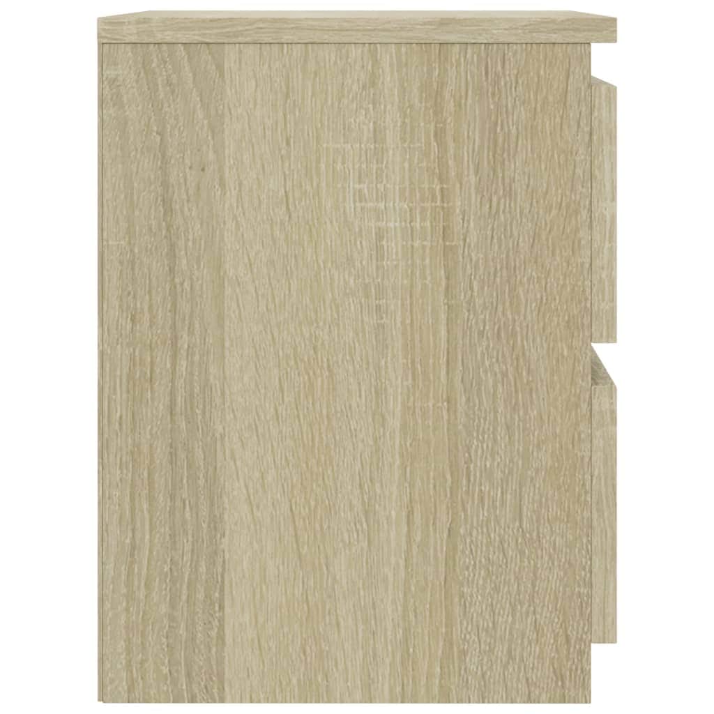 Bedside Cabinet Oak -Chipboard