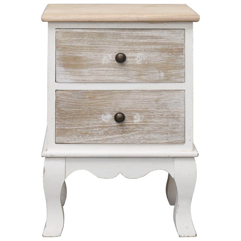 Bedside Cabinet Paulownia Wood
