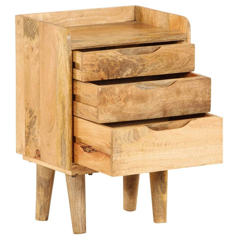 Bedside Cabinet -Solid Mango Wood
