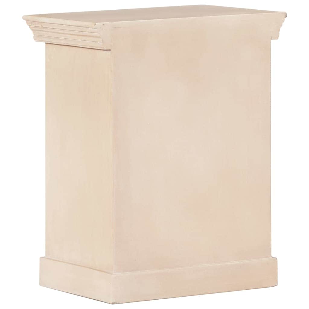 Bedside Cabinet Solid Mango Wood