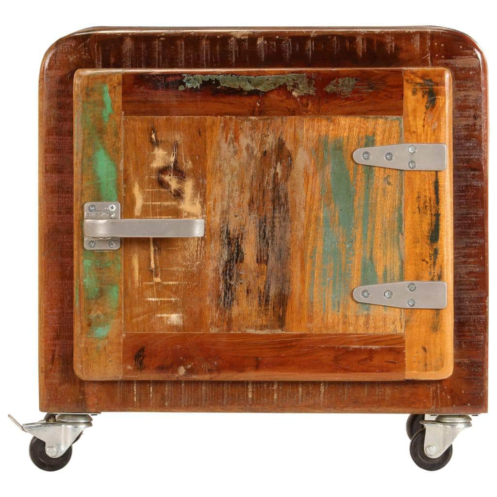 Bedside Cabinet Solid Reclaimed Wood