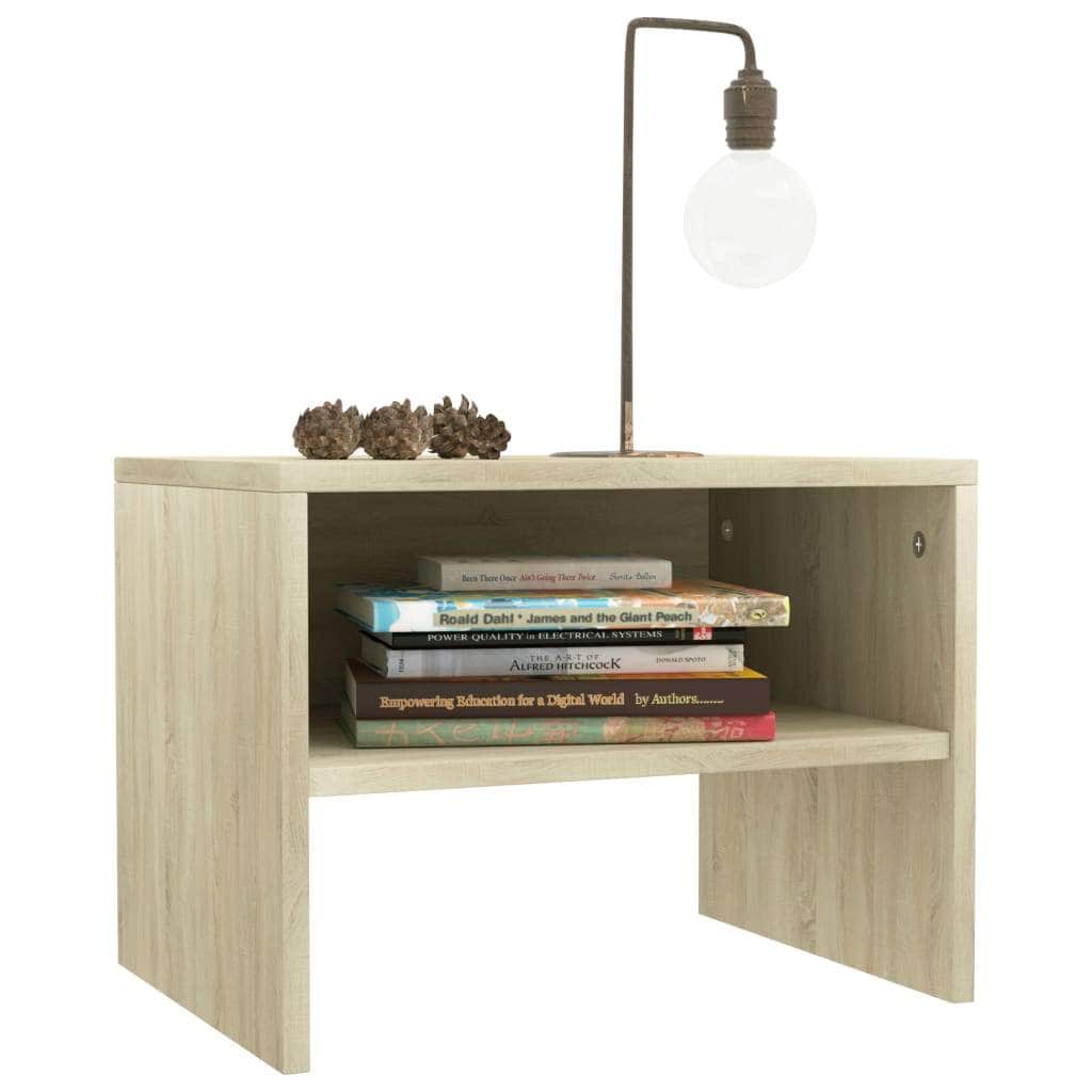 Bedside Cabinet Sonoma Oak  Chipboard