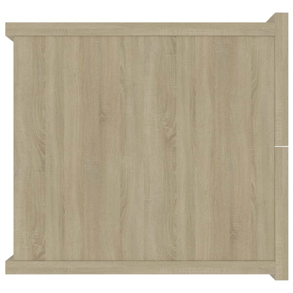 Bedside Cabinet Sonoma Oak Chipboard