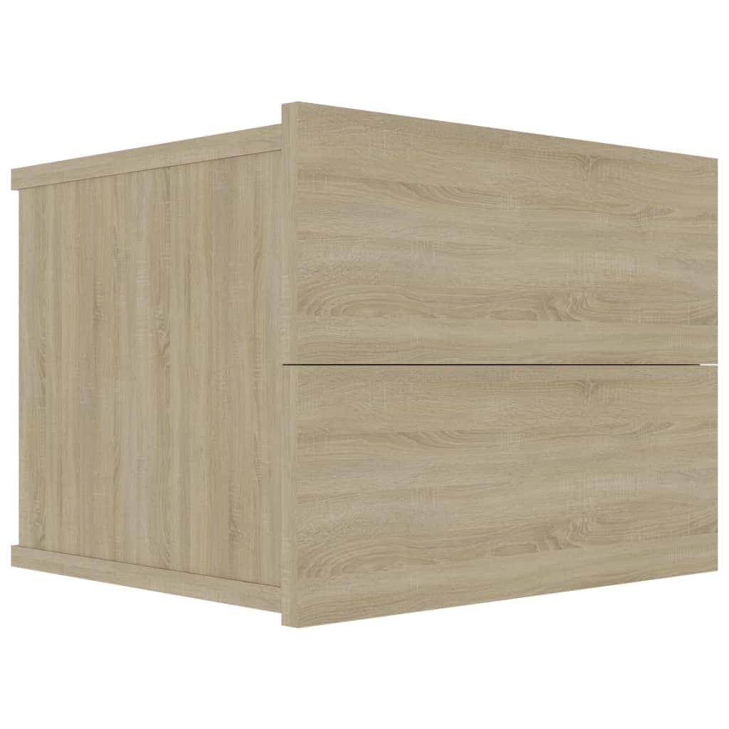 Bedside Cabinet Sonoma Oak Chipboard