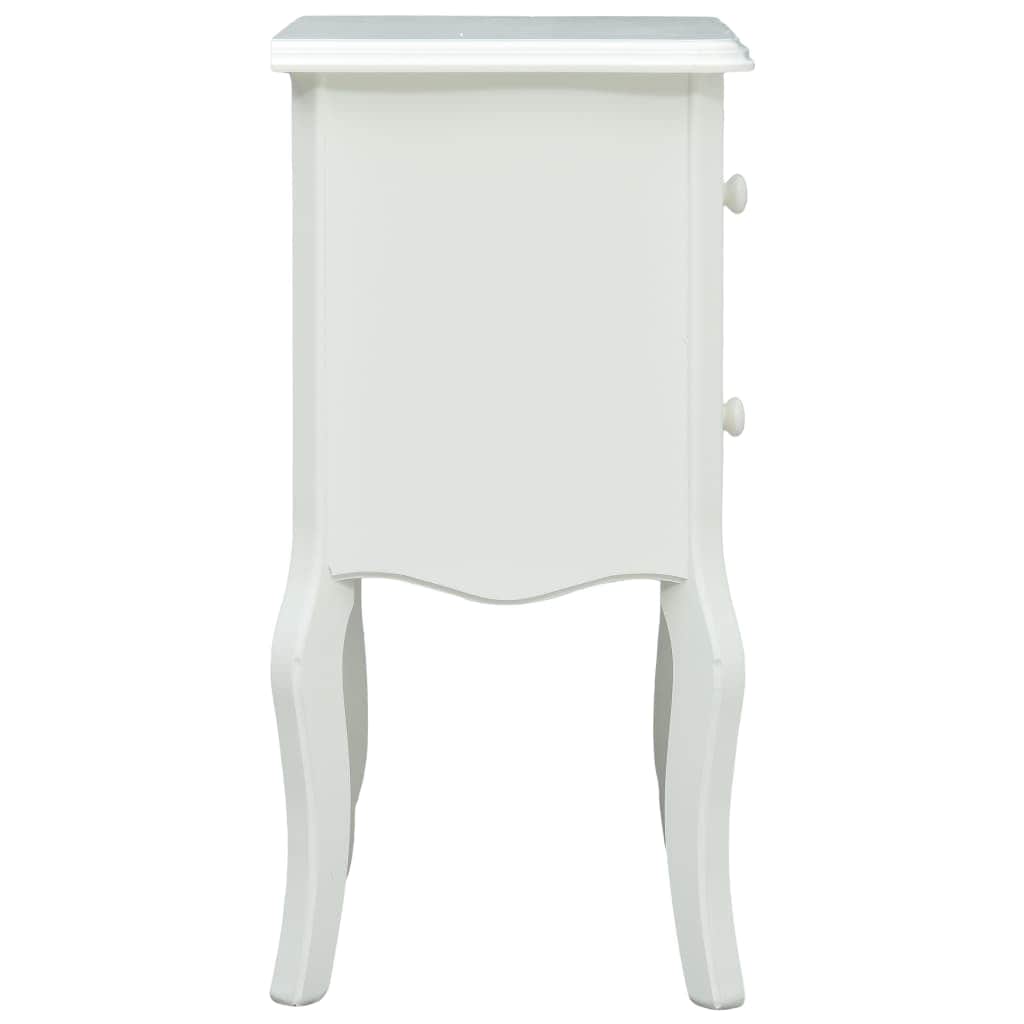 Bedside Cabinet White