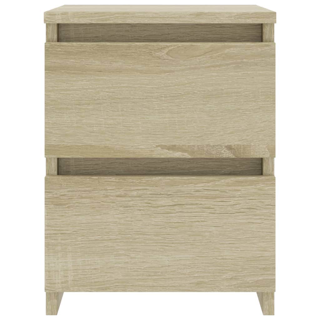 Bedside Cabinets 2 pcs Sonoma Oak  Chipboard