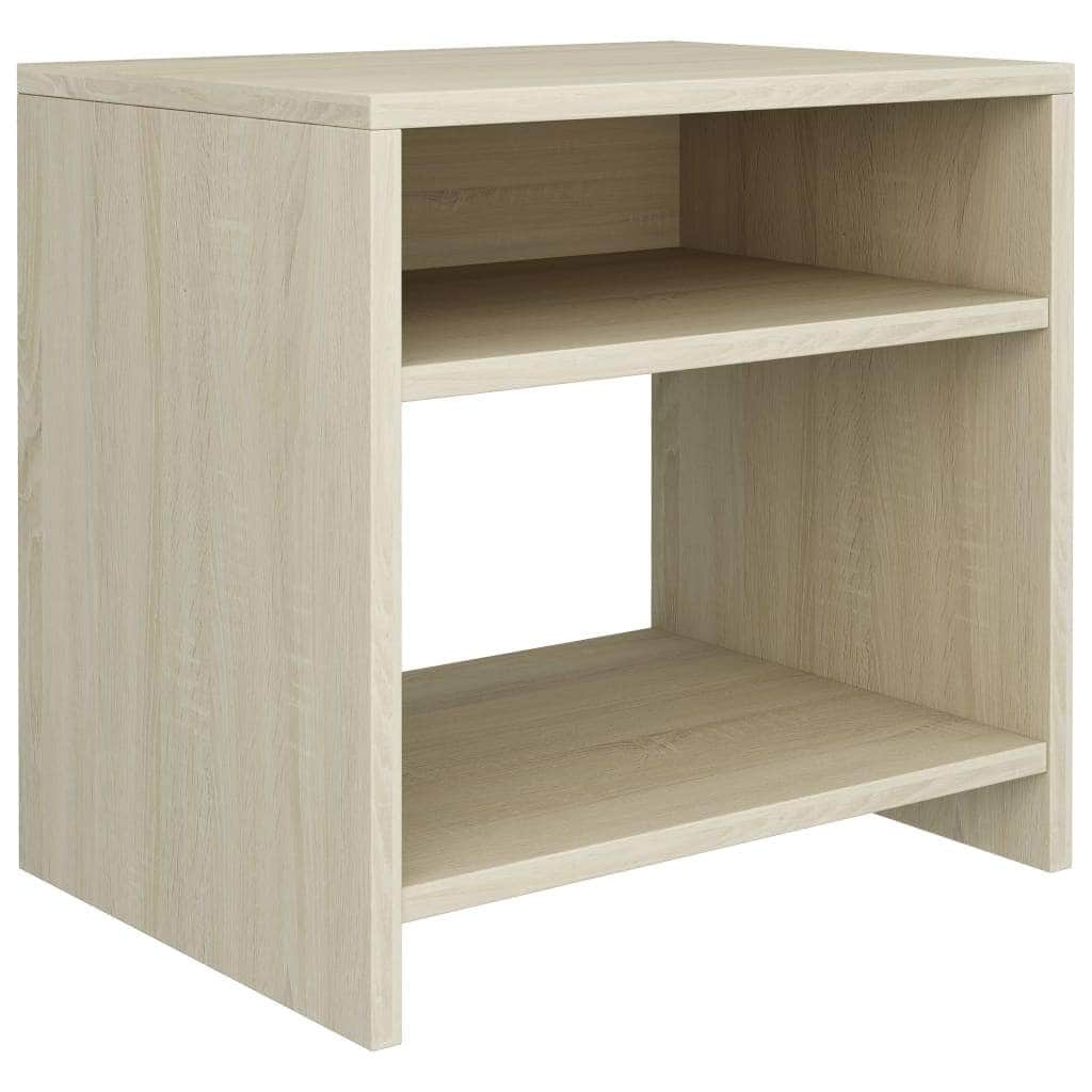 Bedside Cabinets 2 pcs Sonoma Oak Chipboard