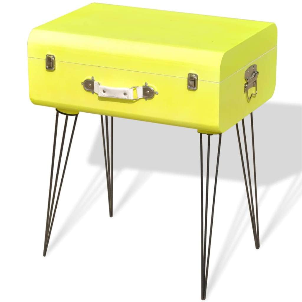 Bedside Cabinets 2 pcs Yellow