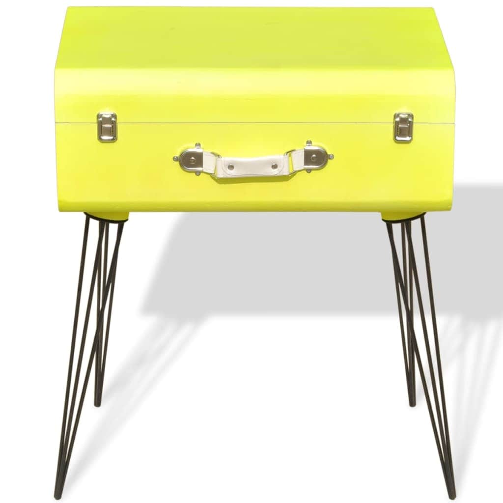 Bedside Cabinets 2 pcs Yellow