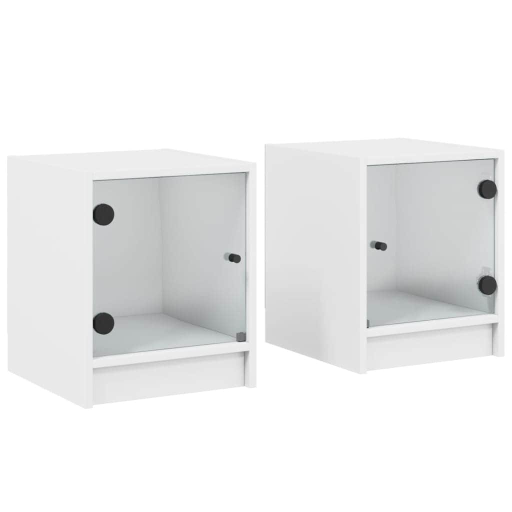 Glass Bedside Tables