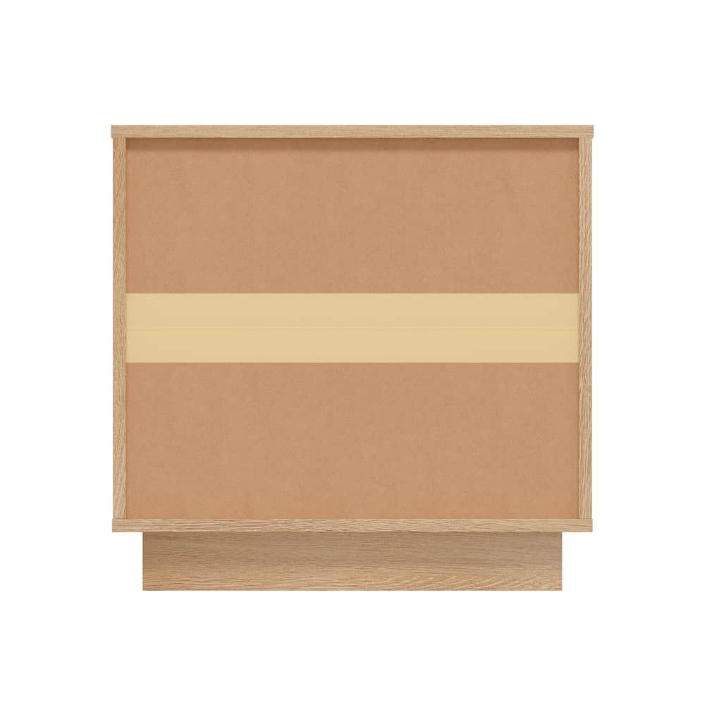 Bedside Table 1 Drawer Storage Nightstand Cabinet Natural