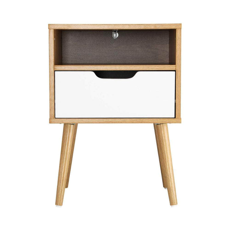 Bedside Table Drawers Side Tables Nightstand Trendy