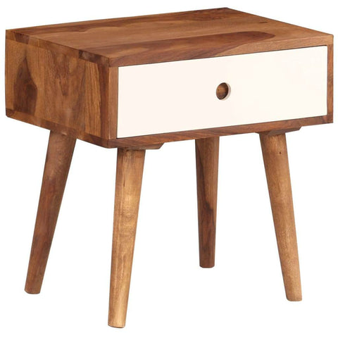 Bedside Table Solid Sheesham Wood