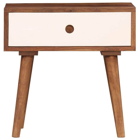 Bedside Table Solid Sheesham Wood
