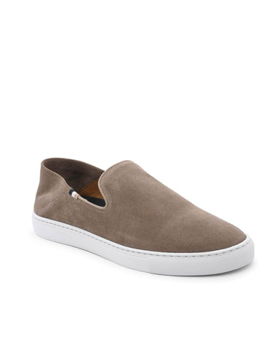 Beige/Dark blue Ease Hugo Boss Slip-On Sneakers