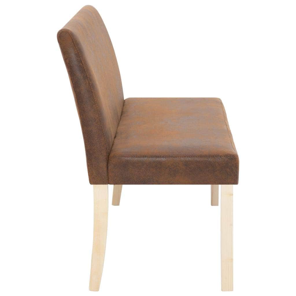 Bench Brown faux Suede Leather - Simple deals
