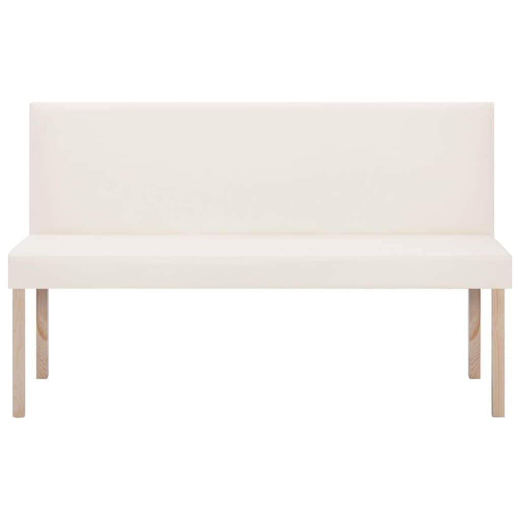 Bench Cream faux Leather - Simple deals