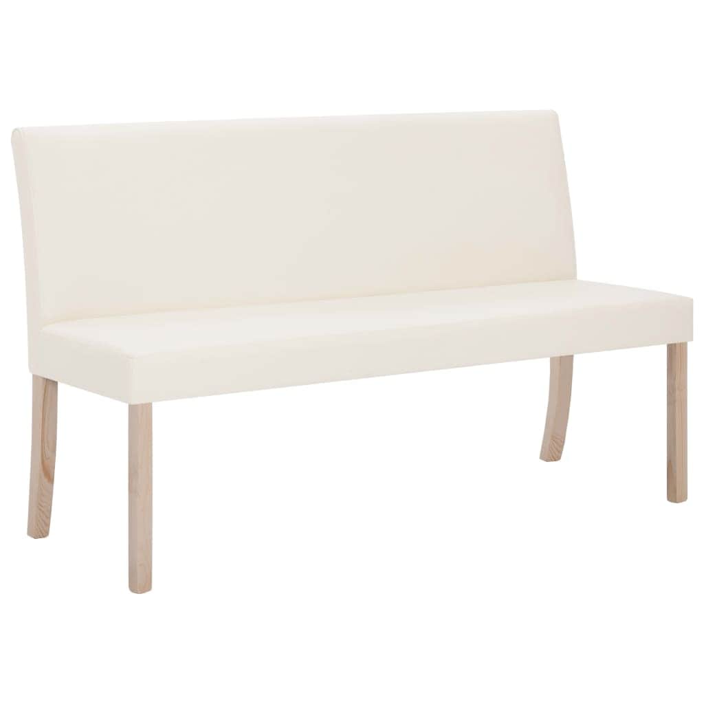 Bench Cream faux Leather - Simple deals