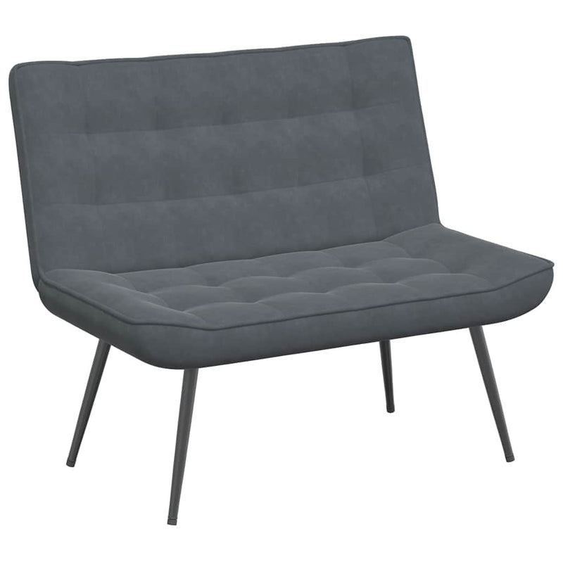 Grey colour - Bench Dark Grey Velvet