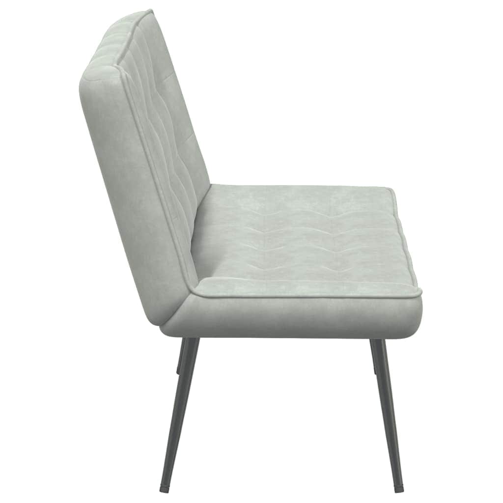 Bench Light Grey Velvet