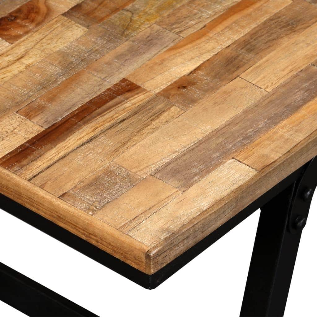 Bench Reclaimed Durable Teak and Steel