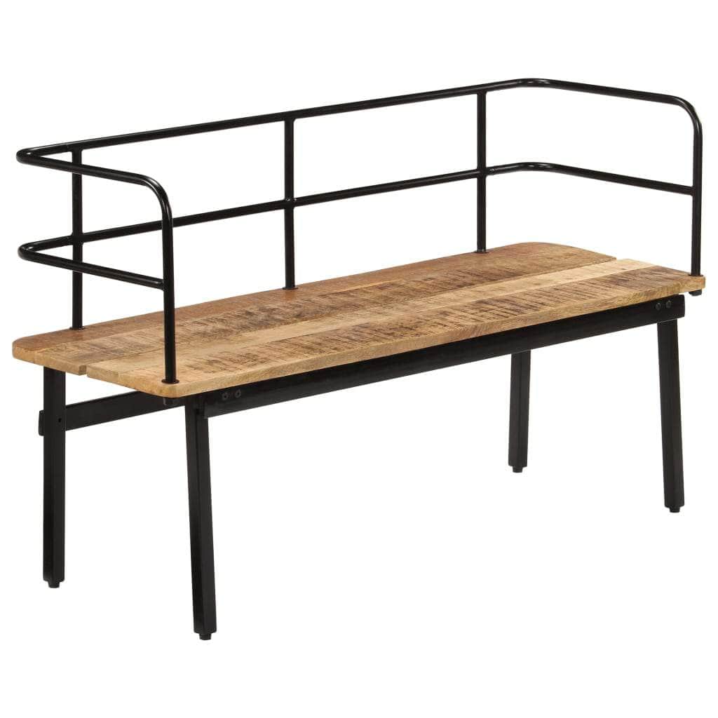 Bench Solid Mango Wood - Storage & Entryway Benches