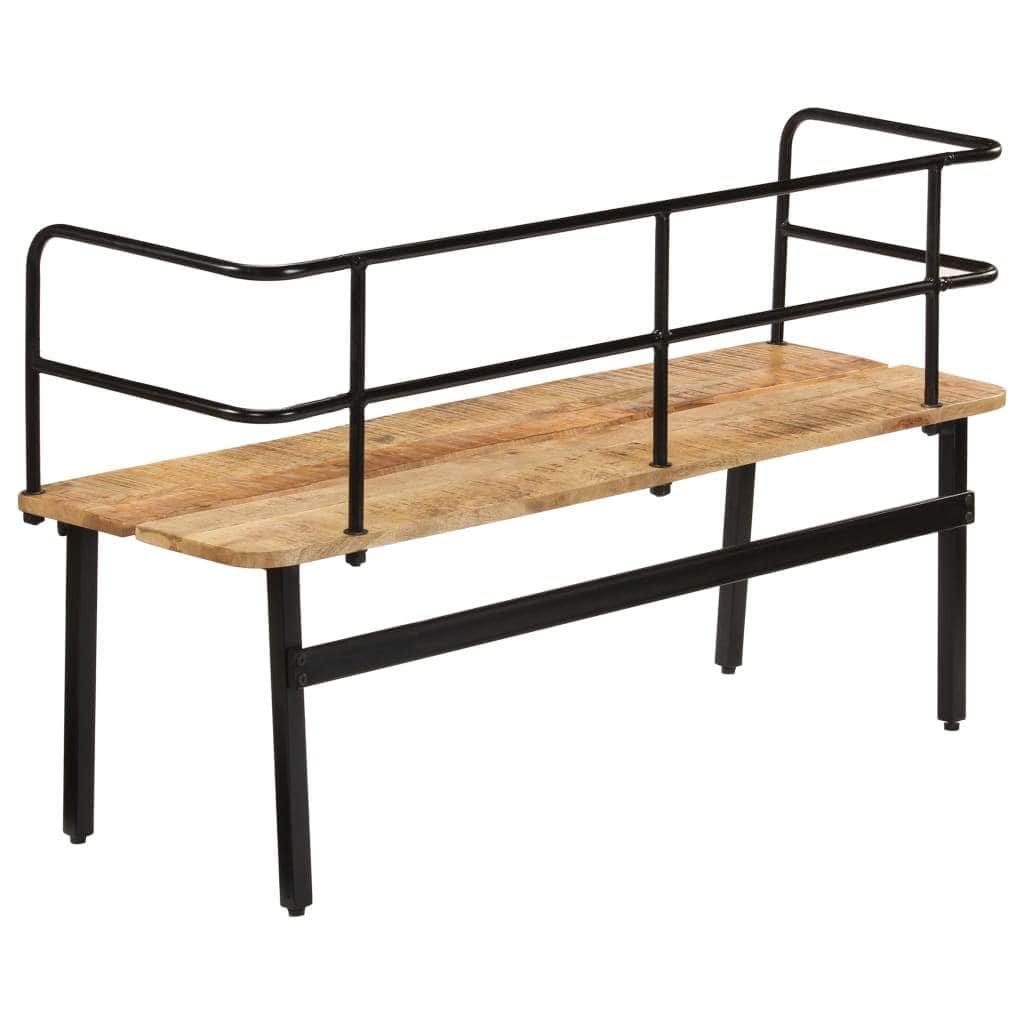 Bench Solid Mango Wood | Storage & Entryway Benches