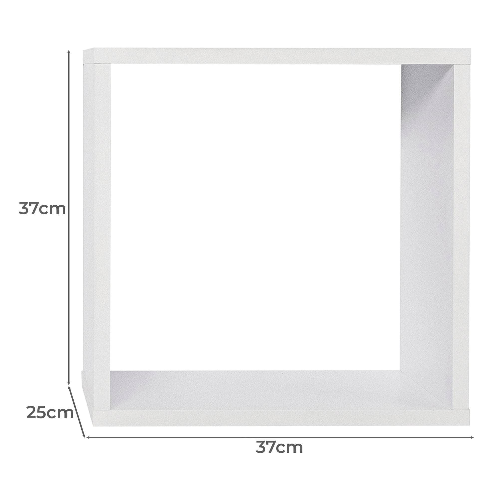 Bergen Cube Twin Pack (White)