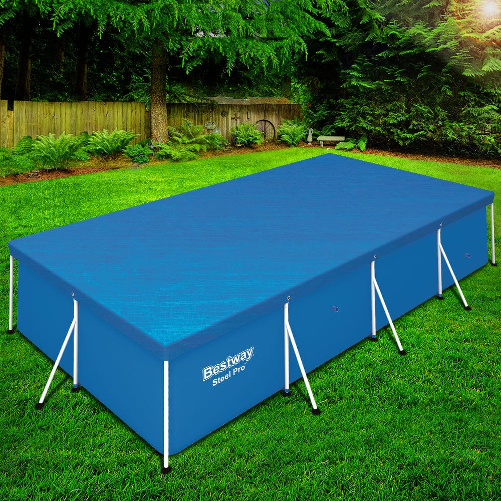 Above Ground Pool Cover 4.04X2.12M Pe Blanket - Pool Covers & Accessories - photo 9