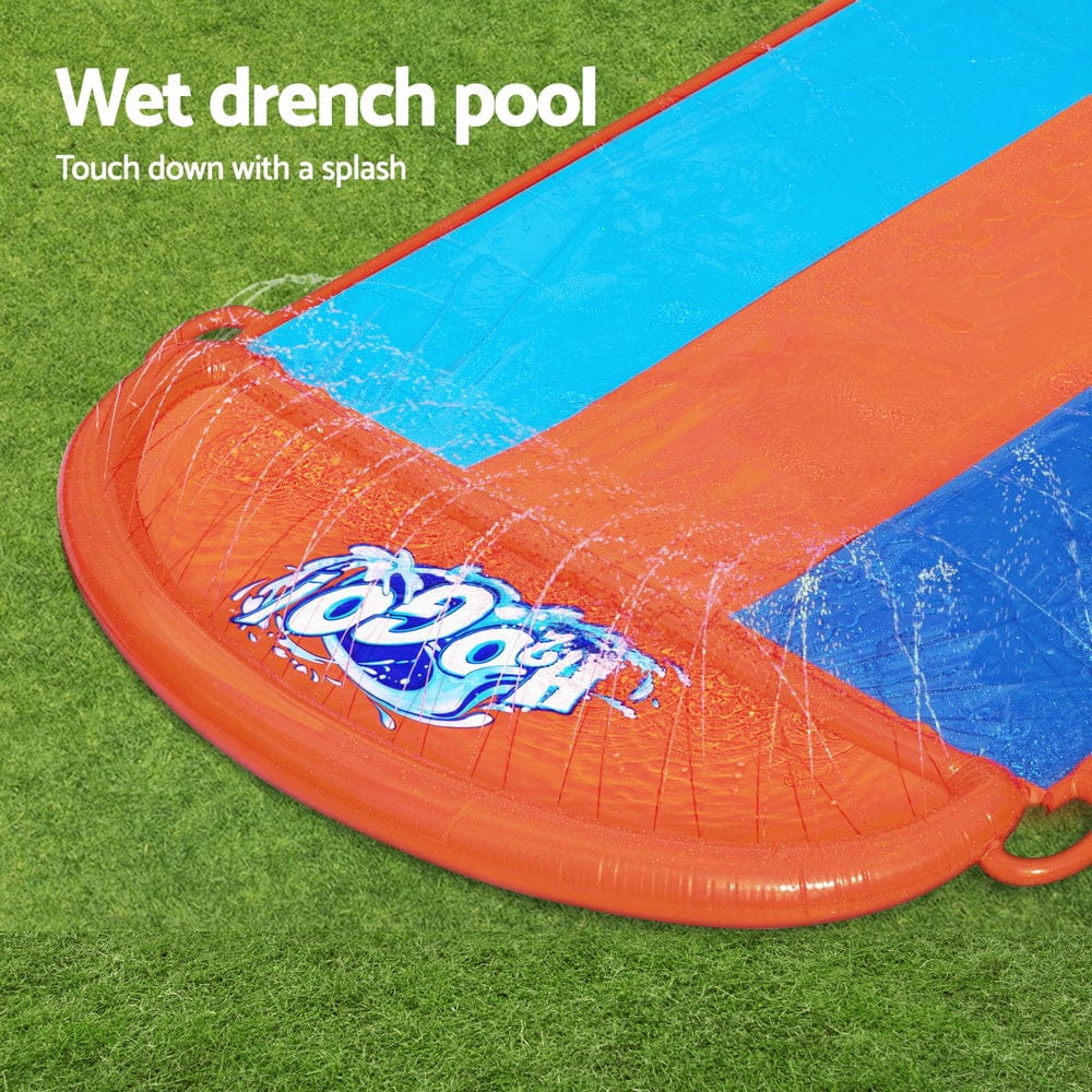 Water Slide Slip Kids 488Cm Triple Slides, Pool Toys & Inflatables