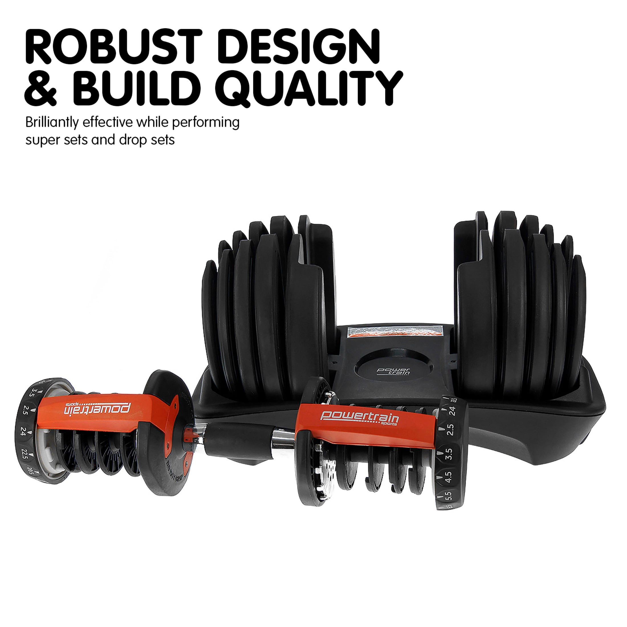 Adjustable Dumbbell Set With Bench