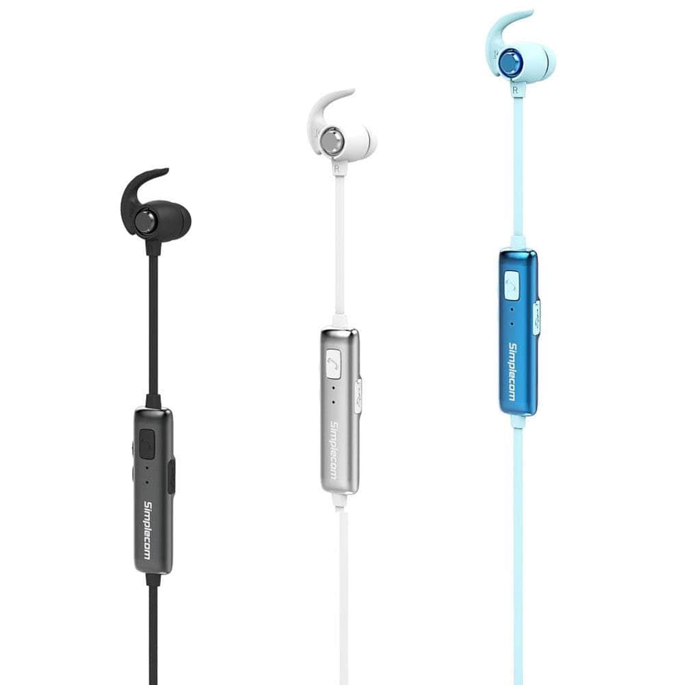 Bh310 Metal In-Ear Sports Bluetooth Stereo Headphones Blue